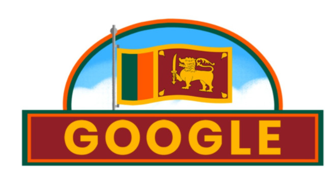 Независимости Шри-Ланки отметили doodle